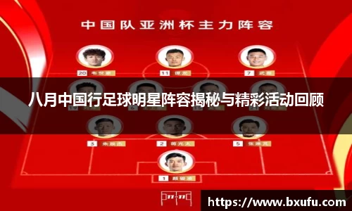 八月中国行足球明星阵容揭秘与精彩活动回顾